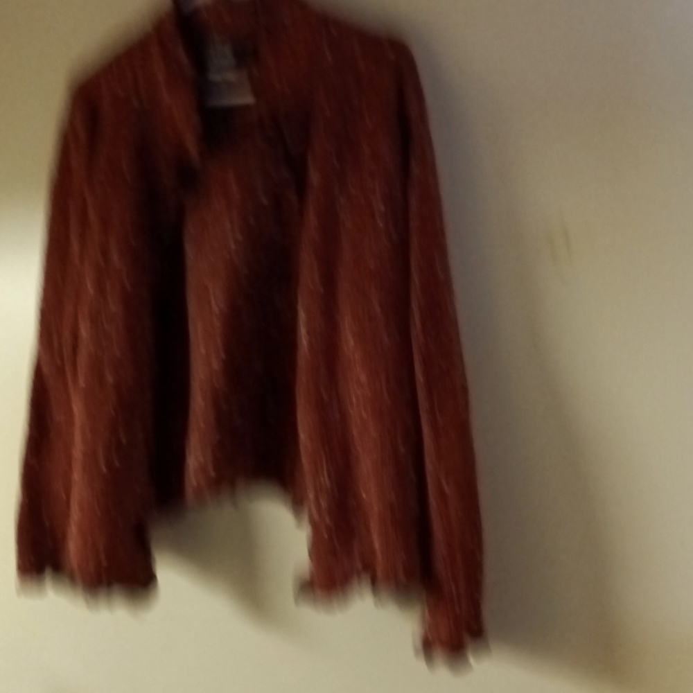 Multi colored, open sweater